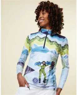 Krimson Klover Dawning 1/4 Zip Base Layer Top - Women's