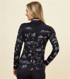 Krimson Klover Drifter 1/4 Zip Base Layer Top - Women's -Ladies Skiing Store fw23 2015 001 studio 0106