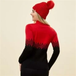 Krimson Klover Verglas 1/4 Zip Base Layer Top Sweater - Women's -Ladies Skiing Store fw23 2057 001 studio 1991