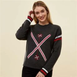 Krimson Klover Traverse Pullover Sweater - Women's -Ladies Skiing Store fw23 2066 005 studio 1743