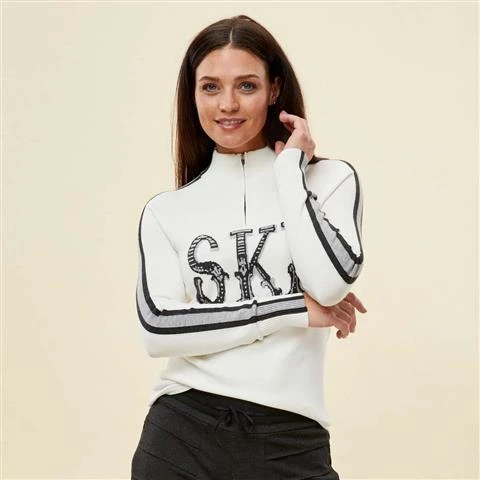 Krimson Klover Cirque 1/4 Zip Base Layer Top Sweater - Women's Krimson Klover Cirque 1/4 Zip Base Layer Top Sweater - Women's -Ladies Skiing Store fw23 2073 101 studio 1017