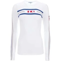 Fera Ski Sweater - Women's -Ladies Skiing Store fw23 fer s2102 wht nvy