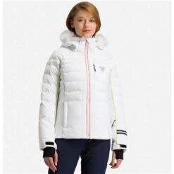 Rossignol Rapide XP Jacket - Women's 4 Rossignol Rapide XP Jacket - Women's -Ladies Skiing Store fw23 rossignol rapidexp jacket white front