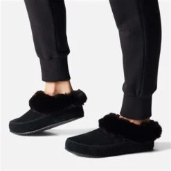 Sorel Go - Coffee Run Slipper - Women's -Ladies Skiing Store fw23 sor 1915801 blk sea slt 5