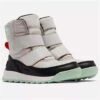 Sorel Childrens Whitney II Strap Waterproof Boots - Toddler -Ladies Skiing Store fw23 sor 1930351 moonstone 1