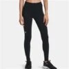 Under Armour ColdGear Authentic Leggings - Women's -Ladies Skiing Store fw23 und 1368700 blk wht 1