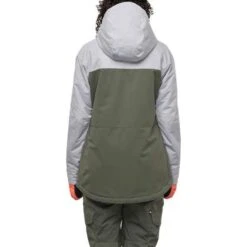686 Athena Insulated Jacket - Women's -Ladies Skiing Store fw23 686 womensathenainsulatedjacket goblingreencolorblock 4