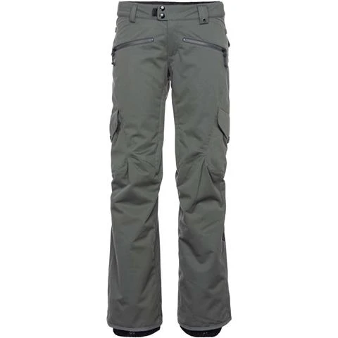 686 Aura Insulated Cargo Pant - Women's 686 Aura Insulated Cargo Pant - Women's -Ladies Skiing Store fw23 686 womensaurainsulatedcargopant goblingreen 1