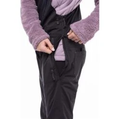 686 Black Magic Insulated Bib - Women's 5 686 Black Magic Insulated Bib - Women's -Ladies Skiing Store fw23 686 womensblackmagicinsulatedbib blackgeojacquard 4