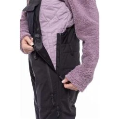 686 Black Magic Insulated Bib - Women's 6 686 Black Magic Insulated Bib - Women's -Ladies Skiing Store fw23 686 womensblackmagicinsulatedbib blackgeojacquard 5