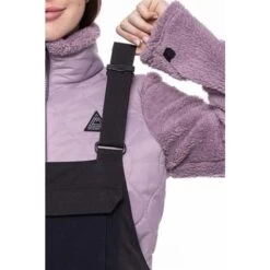 686 Black Magic Insulated Bib - Women's 8 686 Black Magic Insulated Bib - Women's -Ladies Skiing Store fw23 686 womensblackmagicinsulatedbib blackgeojacquard 7