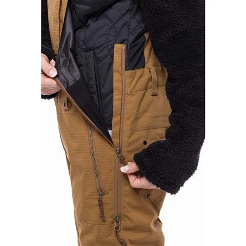 686 Black Magic Insulated Bib - Women's 686 Black Magic Insulated Bib - Women's -Ladies Skiing Store fw23 686 womensblackmagicinsulatedbib breengeojacquard 5