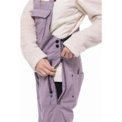 686 Black Magic Insulated Bib - Women's 20 686 Black Magic Insulated Bib - Women's -Ladies Skiing Store fw23 686 womensblackmagicinsulatedbib dustyorchidgeojacquard 4