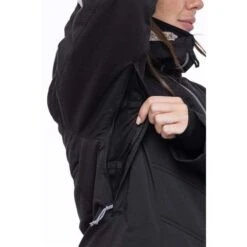 686 Cloud Insulated Jacket - Women's -Ladies Skiing Store fw23 686 womenscloudinsulatedjacket blackgeojacquard 7