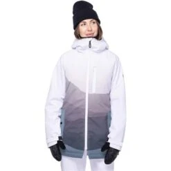 686 Dream Insulated Jacket - Women's -Ladies Skiing Store fw23 686 womensdreaminsulatedjacket whitemountainsunset 1