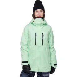 686 GTX Skyline Shell Jacket - Women's -Ladies Skiing Store fw23 686 womensgtxskylineshelljacket keylime 1