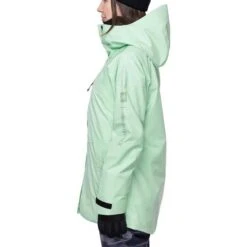 686 GTX Skyline Shell Jacket - Women's -Ladies Skiing Store fw23 686 womensgtxskylineshelljacket keylime 2