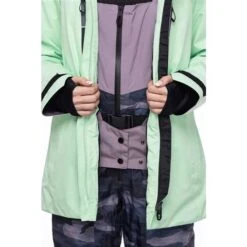 686 GTX Skyline Shell Jacket - Women's -Ladies Skiing Store fw23 686 womensgtxskylineshelljacket keylime 4