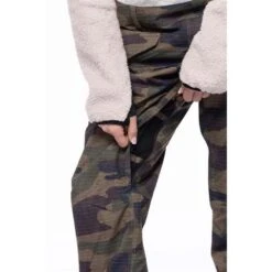 686 Harper Shell Bib - Women's -Ladies Skiing Store fw23 686 womensharpershellbib darkcamocolorblock 3