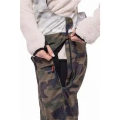 686 Harper Shell Bib - Women's -Ladies Skiing Store fw23 686 womensharpershellbib darkcamocolorblock 4