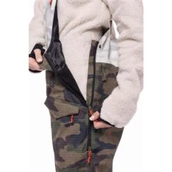 686 Harper Shell Bib - Women's -Ladies Skiing Store fw23 686 womensharpershellbib darkcamocolorblock 5