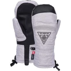 686 Jubilee Mitt - Women's 5 686 Jubilee Mitt - Women's -Ladies Skiing Store fw23 686 womensjubileemitt whiteheather