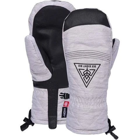 686 Jubilee Mitt - Women's 686 Jubilee Mitt - Women's -Ladies Skiing Store fw23 686 womensjubileemitt whiteheather