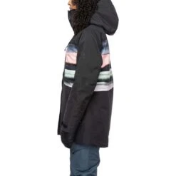 686 Mantra Insulated Jacket - Women's -Ladies Skiing Store fw23 686 womensmantrainsulatedjacket blacksunset 3