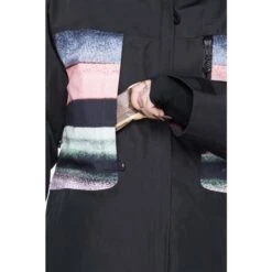 686 Mantra Insulated Jacket - Women's -Ladies Skiing Store fw23 686 womensmantrainsulatedjacket blacksunset 9