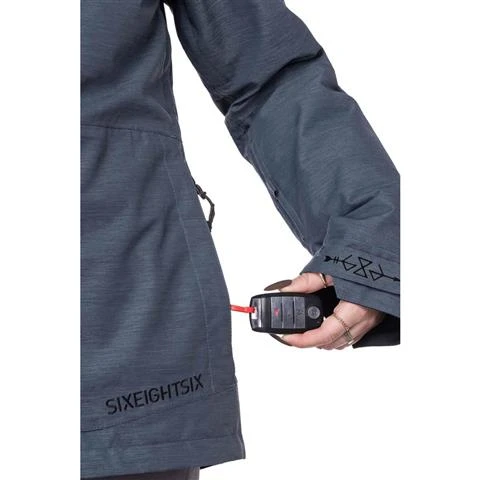 686 Smarty Spellbound Jacket - Women's 686 Smarty Spellbound Jacket - Women's -Ladies Skiing Store fw23 686 womenssmartyspellboundjacket orionblueheather 3