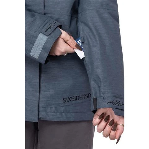 686 Smarty Spellbound Jacket - Women's 686 Smarty Spellbound Jacket - Women's -Ladies Skiing Store fw23 686 womenssmartyspellboundjacket orionblueheather 4