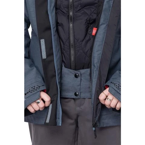 686 Smarty Spellbound Jacket - Women's 686 Smarty Spellbound Jacket - Women's -Ladies Skiing Store fw23 686 womenssmartyspellboundjacket orionblueheather 8