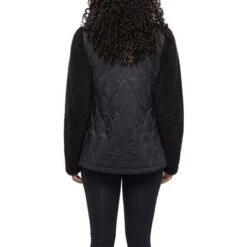 686 Thermal Hybrid Jacket - Women's -Ladies Skiing Store fw23 686 womensthermalhybridjacket black 4