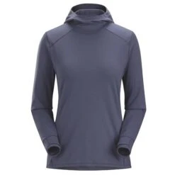 Arc'teryx Motus Hoody - Women's -Ladies Skiing Store fw23 arcteryx womensmotushoody moonlit