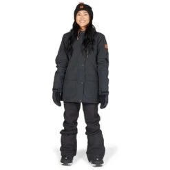DC SHOES DC Bandwidth Jacket - Women's -Ladies Skiing Store fw23 dc womensbandwidthjacket black 3
