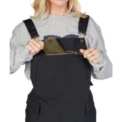 DC SHOES DC Crusade Bib - Women's -Ladies Skiing Store fw23 dc womenscrusadebib black 4