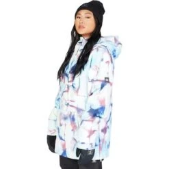 DC SHOES DC Savvy Anorak - Women's -Ladies Skiing Store fw23 dc womenssavvyanorak iridescent 4