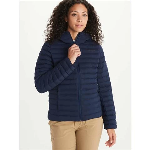 Marmot Echo Featherless Hoody - Women's Marmot Echo Featherless Hoody - Women's -Ladies Skiing Store fw23 marmot womensechofeatherlesshoody arcticnavy 1