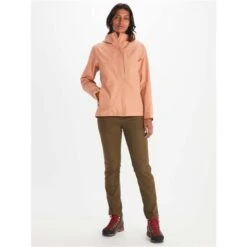 Marmot Minimalist Gore-Tex Jacket - Women's -Ladies Skiing Store fw23 marmot womensminimalistgoretexjacket rosegold 3