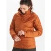 Marmot PreCip Eco Jacket - Women's -Ladies Skiing Store fw23 marmot womensprecipecojacket copper 1