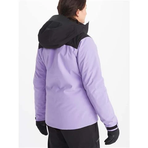 Marmot Refuge Jacket - Women's Marmot Refuge Jacket - Women's -Ladies Skiing Store fw23 marmot womensrefugejacket blackpaisleypurple 2