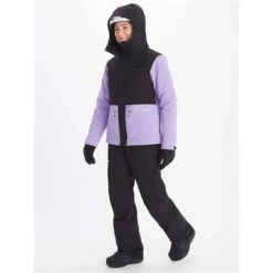 Marmot Refuge Jacket - Women's 4 Marmot Refuge Jacket - Women's -Ladies Skiing Store fw23 marmot womensrefugejacket blackpaisleypurple 3