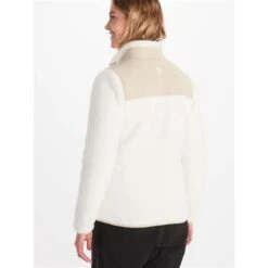 Ladies Skiing Store -Ladies Skiing Store fw23 marmot womenswileypolartecjacket papyrussandbar 2