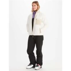 Marmot Wiley Polartec Jacket - Women's -Ladies Skiing Store fw23 marmot womenswileypolartecjacket papyrussandbar 3