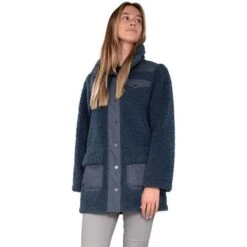 Obermeyer Andie Sherpa Jacket - Women's 5 Obermeyer Andie Sherpa Jacket - Women's -Ladies Skiing Store fw23 obermeyer womensandiesherpajacket rawindigo