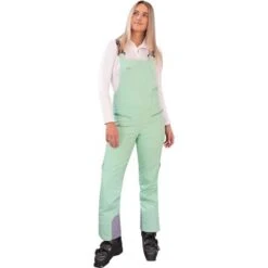 Obermeyer Bliss Bib Pant - Women's -Ladies Skiing Store fw23 obermeyer womensblissbibpant minttobe 1
