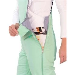 Obermeyer Bliss Bib Pant - Women's -Ladies Skiing Store fw23 obermeyer womensblissbibpant minttobe 6