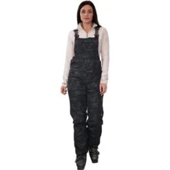 Obermeyer Bliss Bib Pant - Women's -Ladies Skiing Store fw23 obermeyer womensblissbibpant nightsky 1
