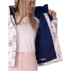 Obermeyer Bombshell Jacket - Women's -Ladies Skiing Store fw23 obermeyer womensbombshelljacket gaiasfloral 5