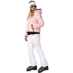 Obermeyer Calypso Down Jacket - Women's -Ladies Skiing Store fw23 obermeyer womenscalypsodownjacket pinkchampagne 6